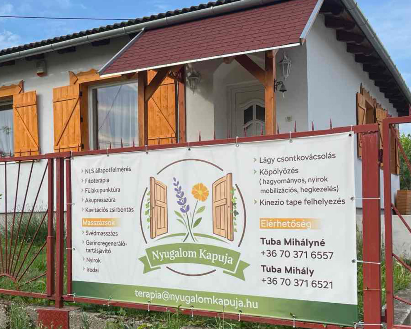Rendelő, Perkáta | Nyugalom Kapuja